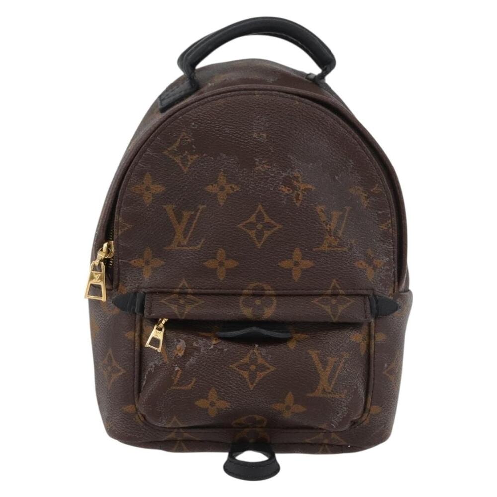Louis Vuitton Monogram Palm Springs Mini Backpack Brown